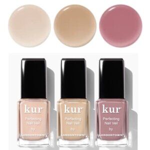 🆕 Londontown Perfecting Nail Veil Trio Nail Lakur Trio -  4 pc Set
